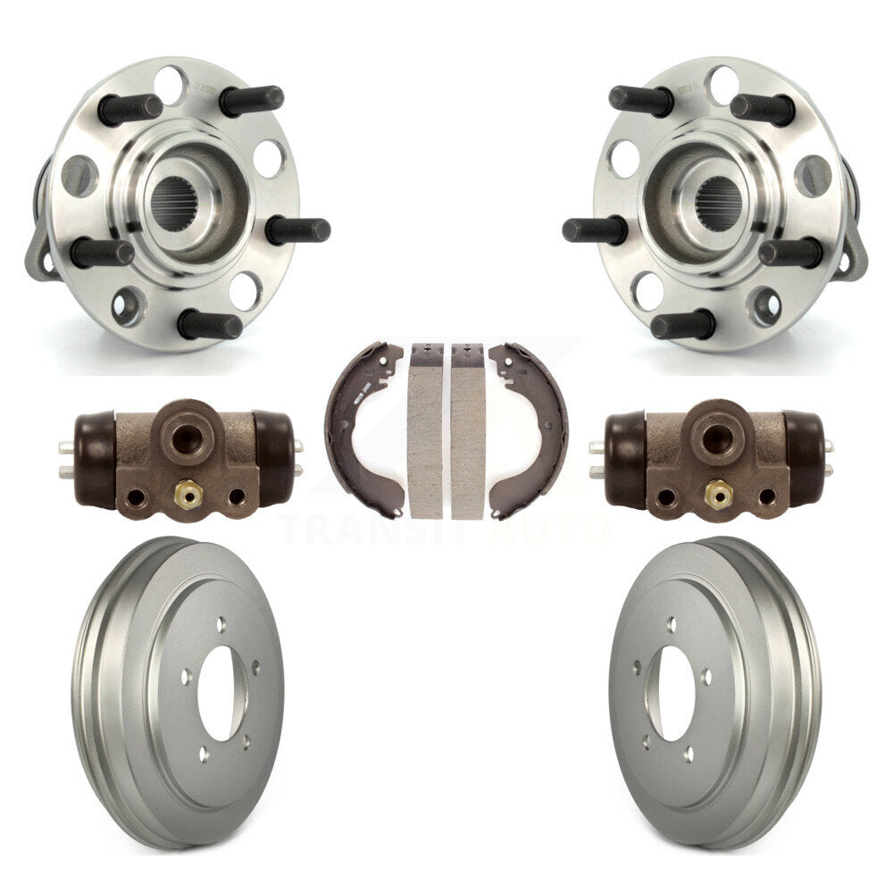 Kit de roulement de moyeu de tambour et de chaussures enduits de cylindres de roue arrière pour Jeep Patriot Dodge