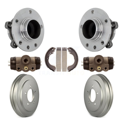 Cylindres de roue arrière et kit de roulement de moyeu de tambour et de chaussures enduits pour Jeep Compass