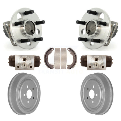 Kit de roulement de moyeu de tambour et de chaussures enduits de cylindres de roue arrière pour Chevrolet Cavalier