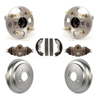 Kit de roulements de moyeu, cylindres de roue arrière, tambour et chaussures revêtus pour Hyundai Accent Kia