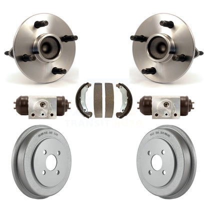 Kit de roulement de moyeu de tambour et de chaussures enduits de cylindres de roue arrière pour Chevrolet Cobalt G
