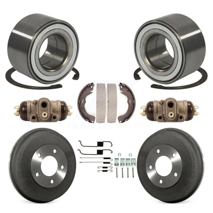 Kit de roulements pour cylindres de roue arrière, tambour et chaussures (8 pièces) pour Ford Escap
