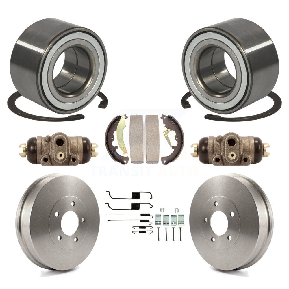 Kit de roulements pour cylindres de roue arrière, tambour et chaussures (8 pièces) pour Ford Escap