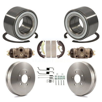 Kit de roulements pour cylindres de roue arrière, tambour et chaussures (8 pièces) pour Ford Escap