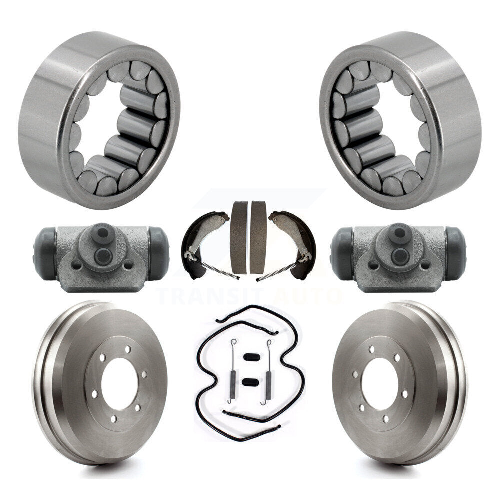 Kit de roulements de quincaillerie pour cylindres de roue arrière et chaussures de tambour (8 pièces) pour Chevrolet GMC