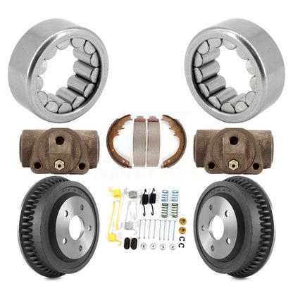 Kit de roulements de matériel de tambour et de chaussures de cylindres de roue arrière (8 pièces) pour Dodge Ram 1500