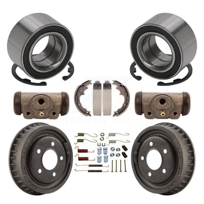 Kit de roulements de matériel de tambour et de chaussures de cylindres de roue arrière (8 pièces) pour Ford Ranger EV