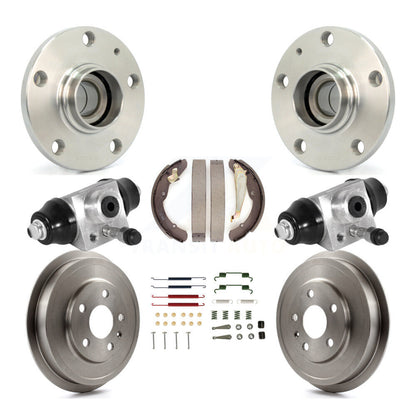 Kit de roulements de moyeu, cylindres de roue arrière, tambour et chaussures (8 pièces) pour Volkswagen Jett
