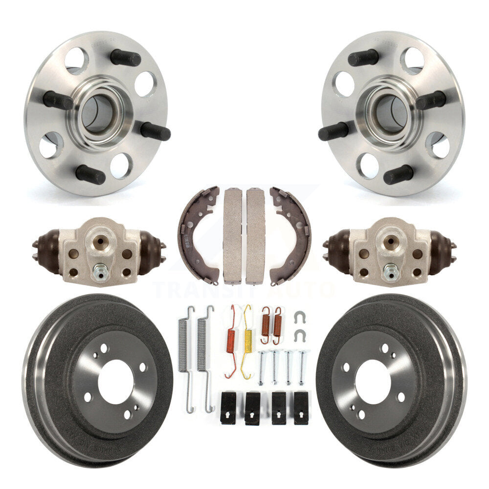 Kit de roulements de moyeu, cylindres de roue arrière, tambour et chaussures (8 pièces) pour Honda Fit