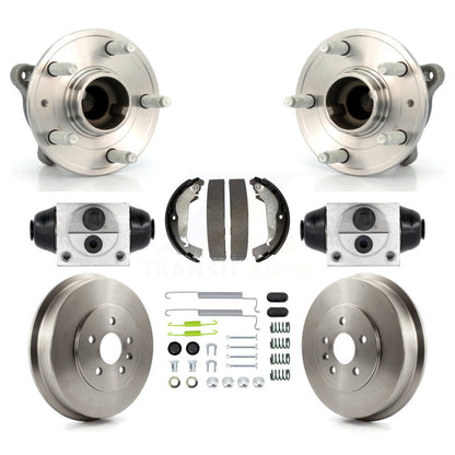 Kit de roulements de moyeu, cylindres de roue arrière, tambour et chaussures (8 pièces) pour Chevrolet Cruze