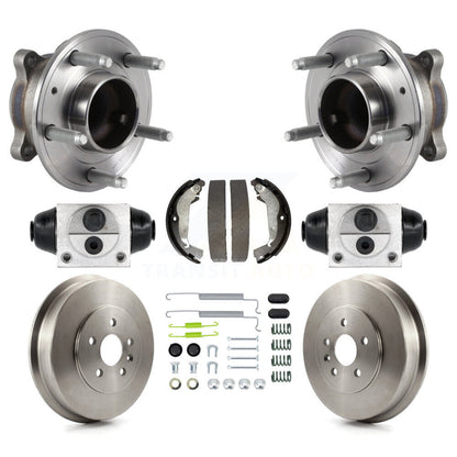 Kit de roulements de moyeu, cylindres de roue arrière, tambour et chaussures (8 pièces) pour Chevrolet Cruze