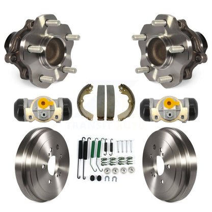 Kit de roulements de moyeu, cylindres de roue arrière et chaussures de tambour (8 pièces) pour Nissan NV200 City