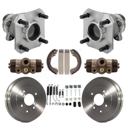 Kit de roulements de moyeu pour cylindres de roue arrière et chaussures de tambour (8 pièces) pour Nissan Cube 09-14
