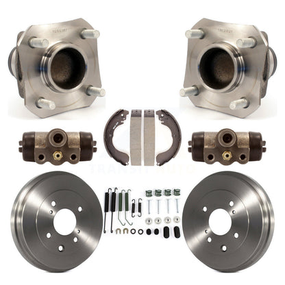 Kit de roulements de moyeu, cylindres de roue arrière, tambour et chaussures (8 pièces) pour Nissan Versa