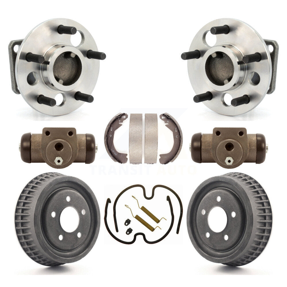 Kit de roulements de moyeu, cylindres de roue arrière, tambour et chaussures (8 pièces) pour Buick LeSabre 8