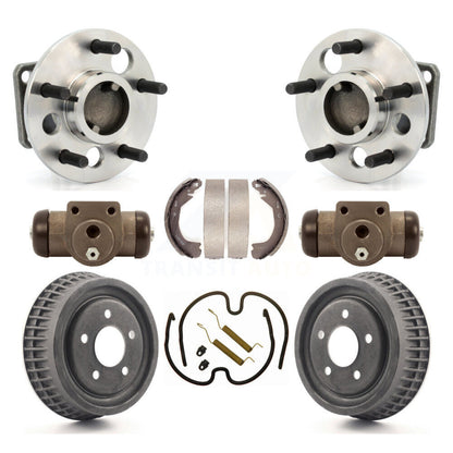 Kit de roulements de moyeu, cylindres de roue arrière, tambour et chaussures (8 pièces) pour Buick LeSabre 8