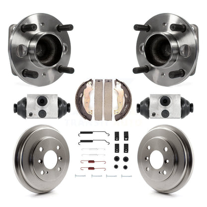 Kit de roulements de moyeu, cylindres de roue arrière, tambour et chaussures (8 pièces) pour Ford Fiesta