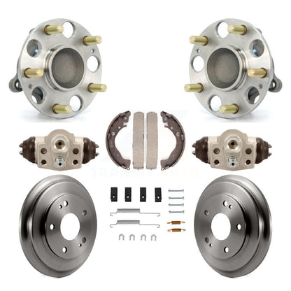 Kit de roulements de moyeu, cylindres de roue arrière, tambour et chaussures (8 pièces) pour Honda Civic