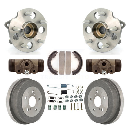 Kit de roulements de moyeu, cylindres de roue arrière, tambour et chaussures (8 pièces) pour Toyota RAV4