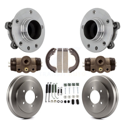 Kit de roulements de moyeu, cylindres de roue arrière, tambour et chaussures (8 pièces) pour Jeep Compass