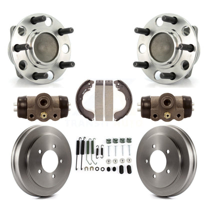 Kit de roulements de moyeu, cylindres de roue arrière, tambour et chaussures (8 pièces) pour Dodge Caliber