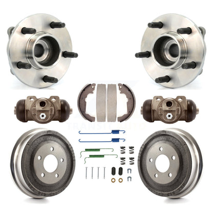 Kit de roulements de moyeu, cylindres de roue arrière et chaussures de tambour (8 pièces) pour Saturn Vue Pontiac