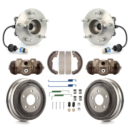 Kit de roulements de moyeu pour cylindres de roue arrière et chaussures de tambour (8 pièces) pour Chevrolet Equinox