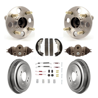Kit de roulements de moyeu, cylindres de roue arrière et chaussures de tambour (8 pièces) pour Hyundai Accent Kia