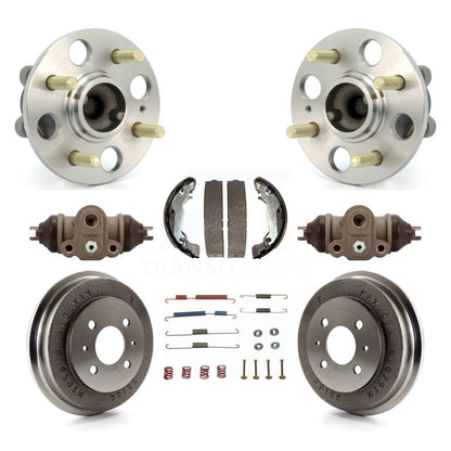 Kit de roulements de moyeu, cylindres de roue arrière, tambour et chaussures (8 pièces) pour Hyundai Accent
