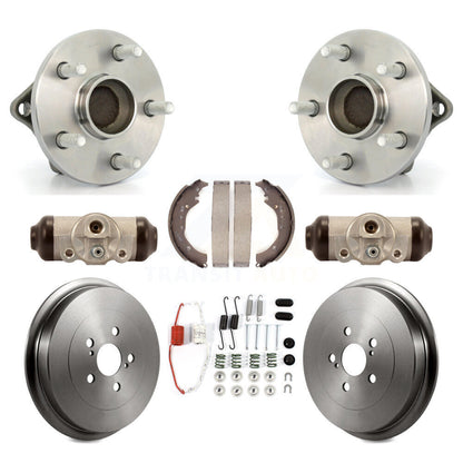 Kit de roulements de moyeu, cylindres de roue arrière, tambour et chaussures (8 pièces) pour Toyota Coroll 09-13