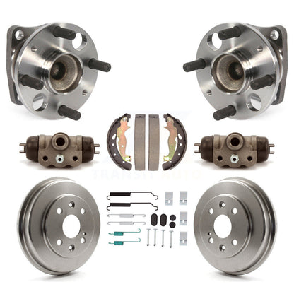 Kit de roulements de moyeu pour cylindres de roue arrière et chaussures de tambour (8 pièces) pour Mazda 2 2011 – 2014