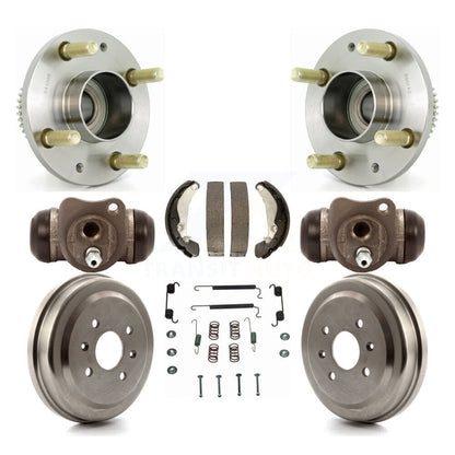 Kit de roulements de moyeu, cylindres de roue arrière, tambour et chaussures (8 pièces) pour Suzuki Swift + G