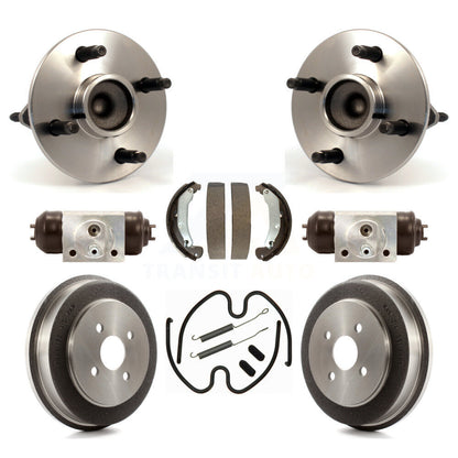 Kit de roulements de moyeu, cylindres de roue arrière, tambour et chaussures (8 pièces) pour Chevrolet Cobalt G5
