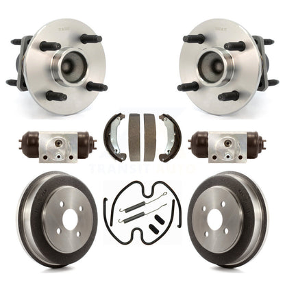 Kit de roulements de moyeu, cylindres de roue arrière, tambour et chaussures (8 pièces) pour Chevrolet Cobalt G5