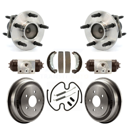 Kit de roulements de moyeu, cylindres de roue arrière, tambour et chaussures (8 pièces) pour Chevrolet Cobalt G5