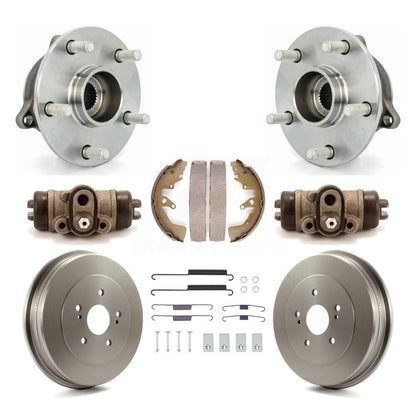 Kit de roulements de moyeu, cylindres de roue arrière, tambour et chaussures (8 pièces) pour Suzuki Grand Vitara