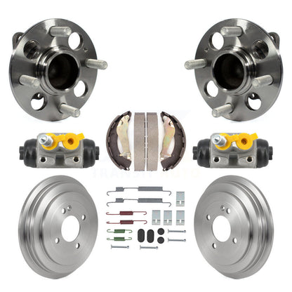 Kit de roulements de moyeu, cylindres de roue arrière, tambour et chaussures (8 pièces) pour Hyundai Accen 12-17