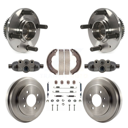 Kit de roulements de moyeu, cylindres de roue arrière, tambour et chaussures (8 pièces) pour Mitsubishi Lancer E