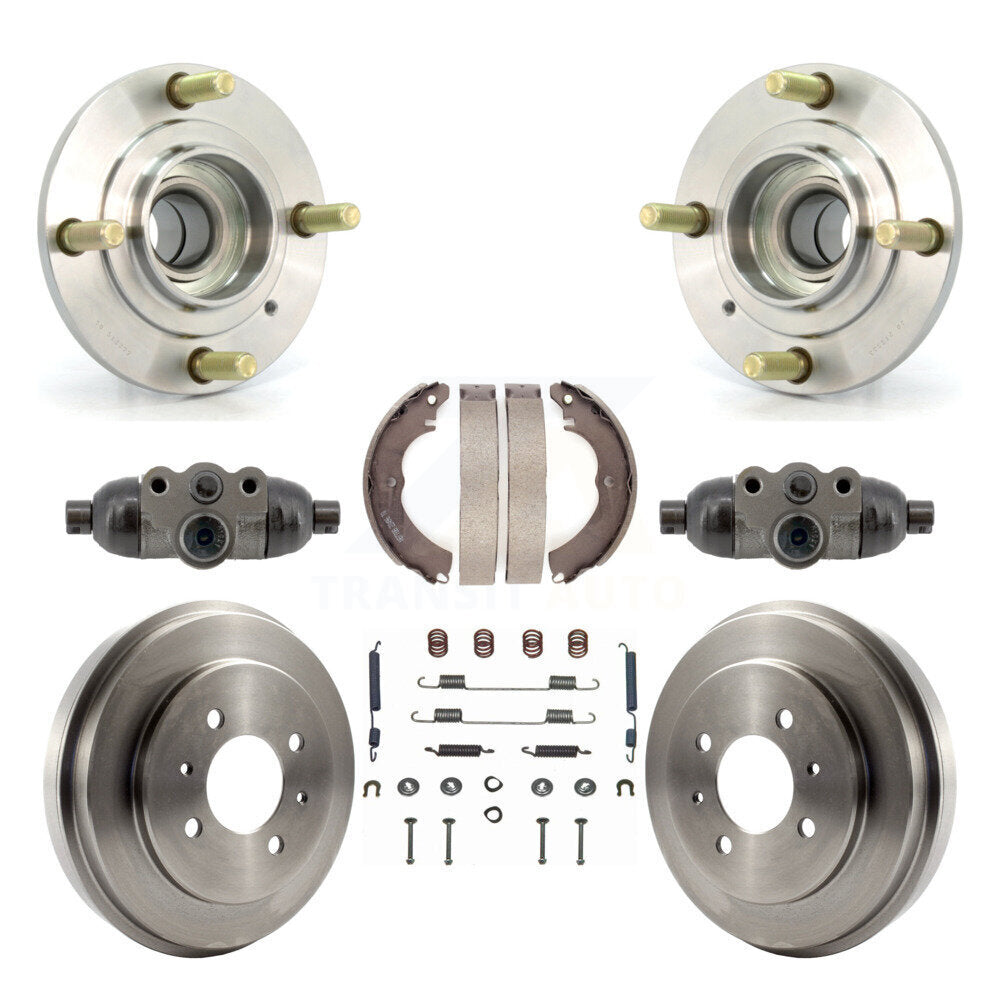 Kit de roulements de moyeu pour cylindres de roue arrière et chaussures de tambour (8 pièces) pour Mitsubishi Lancer