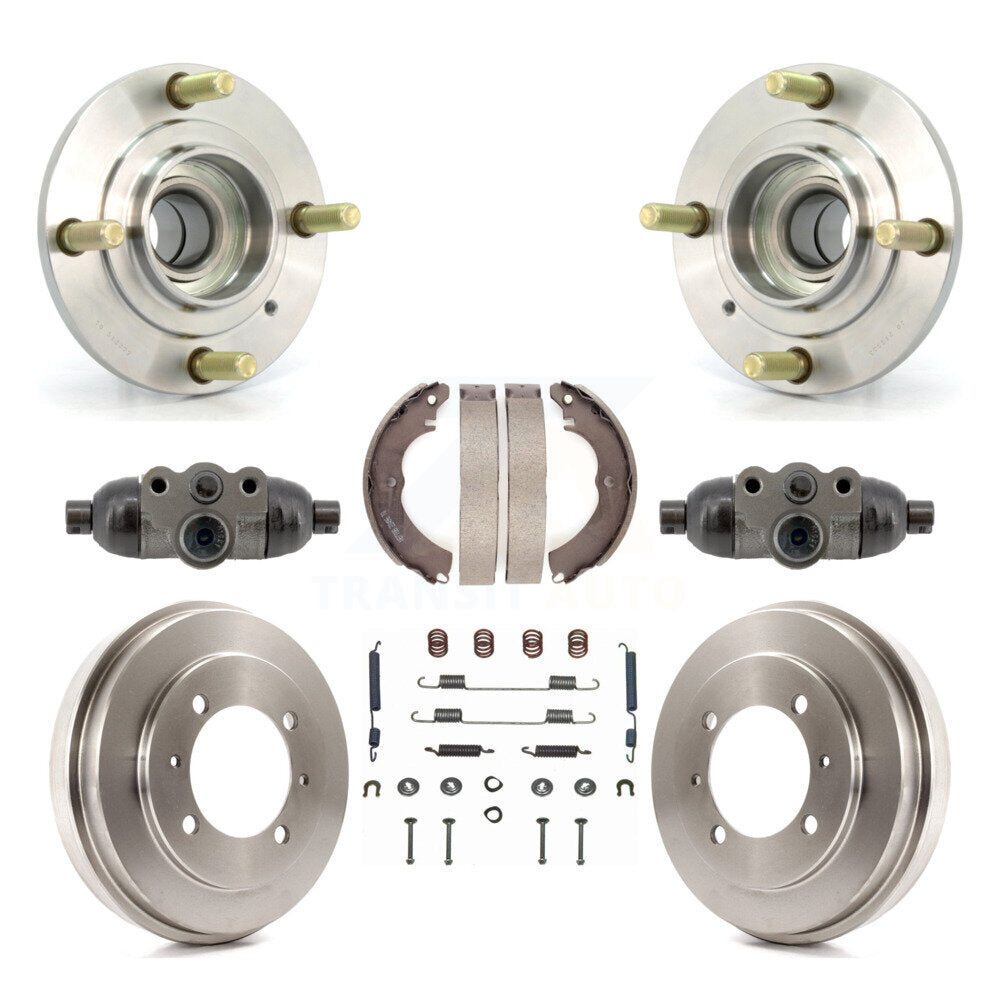 Kit de roulements de moyeu pour cylindres de roue arrière et chaussures de tambour (8 pièces) pour Mitsubishi Lancer