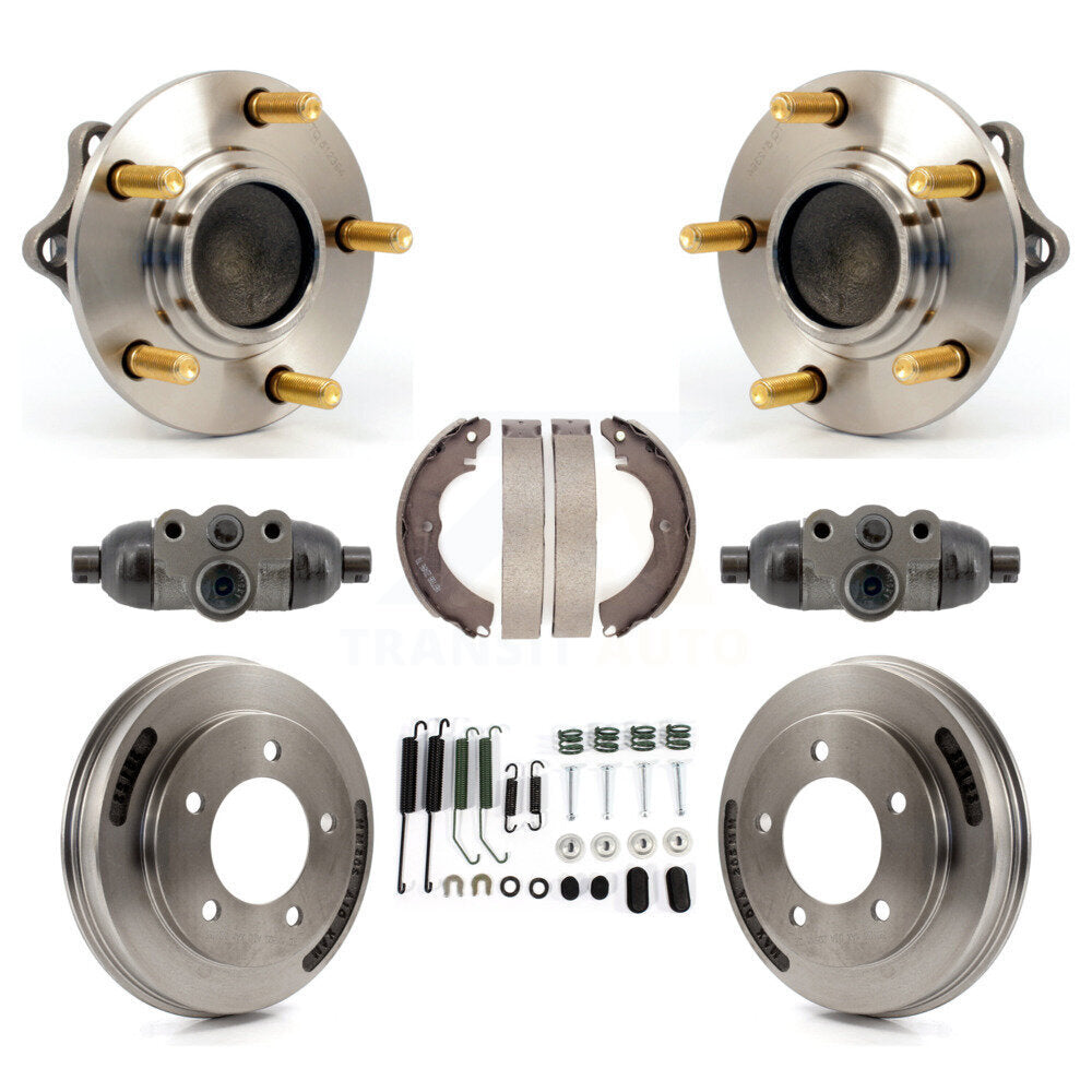 Kit de roulements de moyeu pour cylindres de roue arrière et chaussures de tambour (8 pièces) pour Mitsubishi Lancer