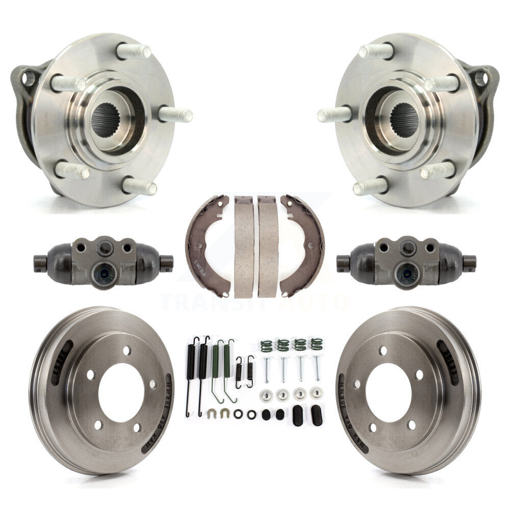 Kit de roulements de moyeu pour cylindres de roue arrière et chaussures de tambour (8 pièces) pour Mitsubishi Lancer