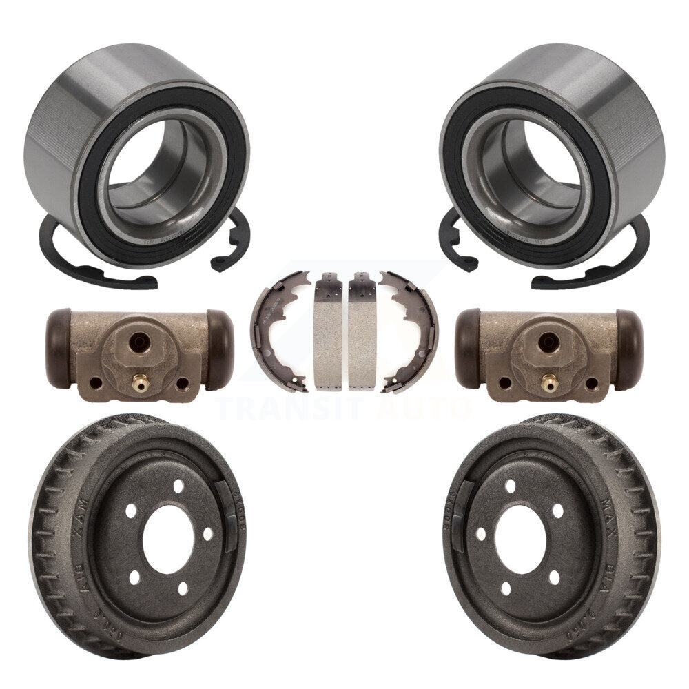 Kit de roulements pour cylindres de roue arrière, tambour et chaussures pour Ford Ranger EV 2001-2002