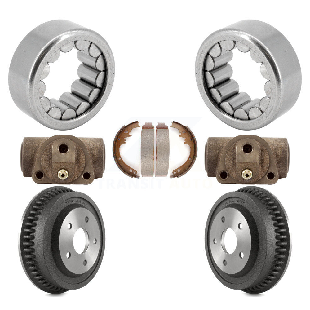 Cylindres de roue arrière, kit de roulements de tambour et de chaussures pour Dodge Ram 1500 K7D-101405