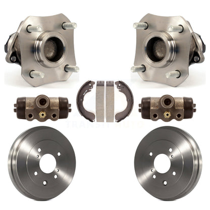 Kit d'assemblage de cylindres de roue arrière, tambour et chaussures, roulement de moyeu pour Nissan Versa