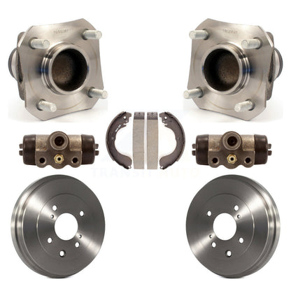 Kit d'assemblage de cylindres de roue arrière, tambour et chaussures, roulement de moyeu pour Nissan Versa