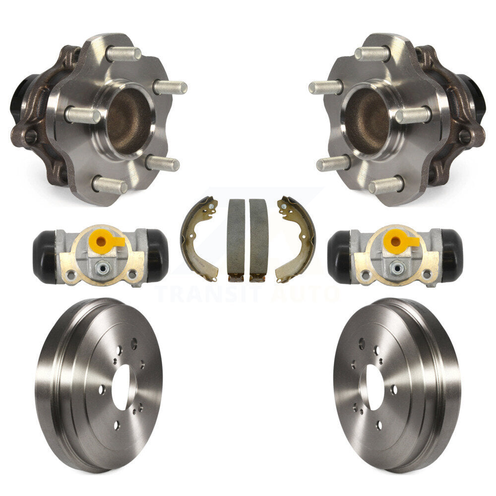 Cylindres de roue arrière, tambour et chaussures, Kit de roulement de moyeu pour Nissan NV200 Chevrole