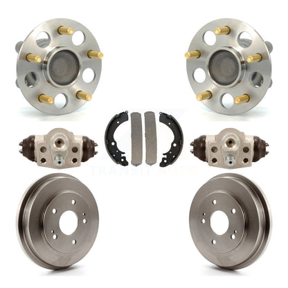 Kit d'assemblage de cylindres de roue arrière, tambour et chaussures, roulement de moyeu pour Honda Civic