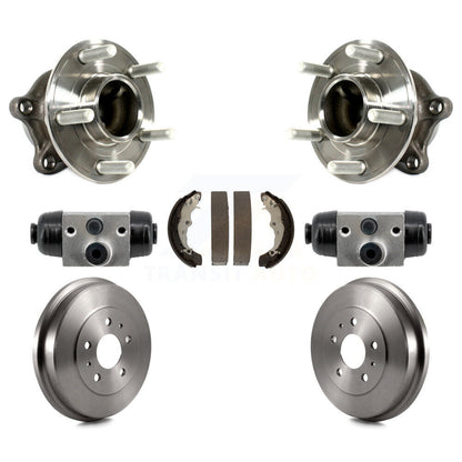 Kit d'assemblage de cylindres de roue arrière, tambour et chaussures, roulement de moyeu pour Ford Focus