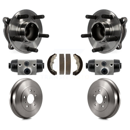 Kit d'assemblage de cylindres de roue arrière, tambour et chaussures, roulement de moyeu pour Ford Focus